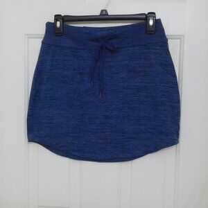 Women's Z by Zobha Blue Marled Skort sz Small